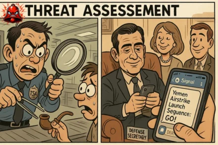 Classified Jokes & Pipe Dreams: Hegseth’s Security Fail 