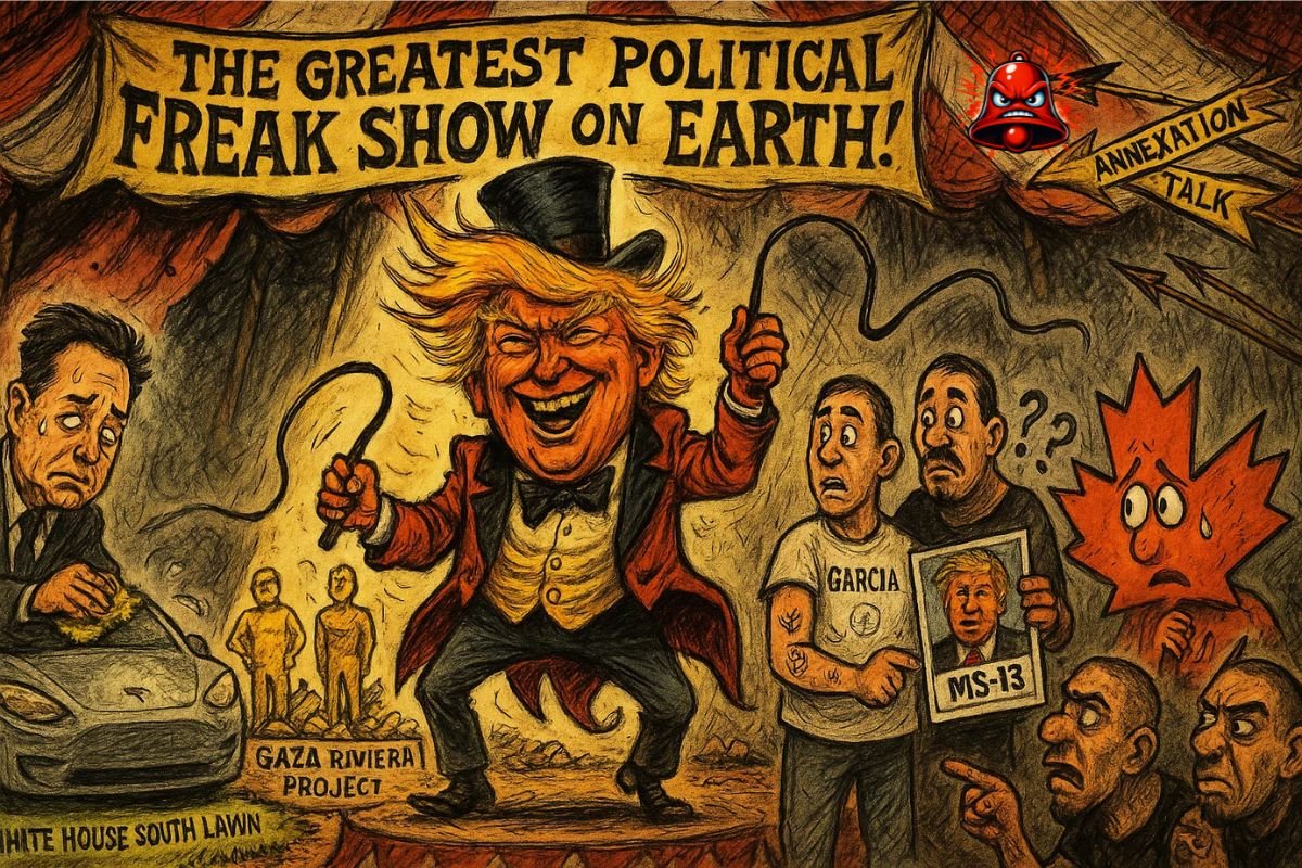 101 Days of Trump, and the Weird Gonzo Trip Continues