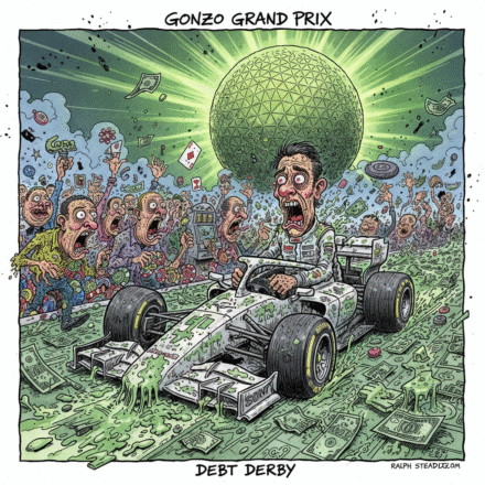 The Great God-Orb Of Mammon Demands Its Tribute In Gasoline And Stupidity