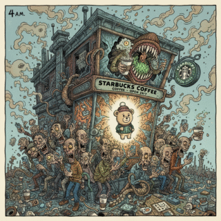 BATTLE OF THE BEARISTA: THE FROTHING MAW OF HOLIDAY HYSTERIA